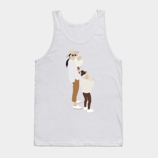 Abstract Family parents Illustration Tank Top